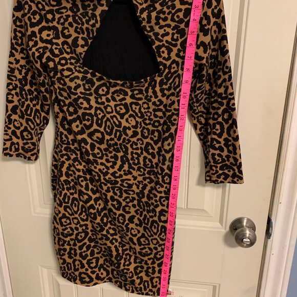 Guess Los Angeles Leopard Print Dress - Picture 4 of 8